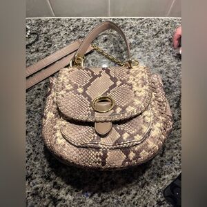 Michael Kors snakeskin bag